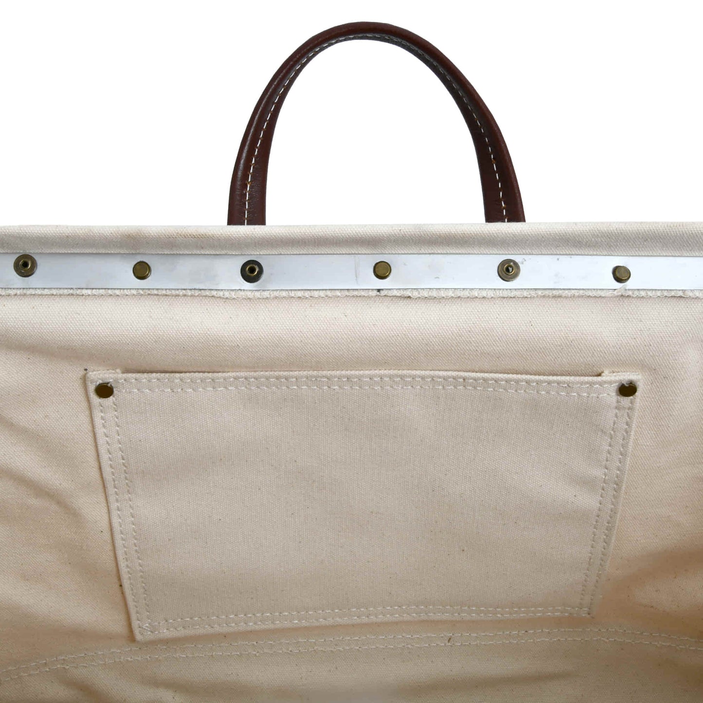 Mason's Canvas Tool Bag with Leather Bottom Style n Craft