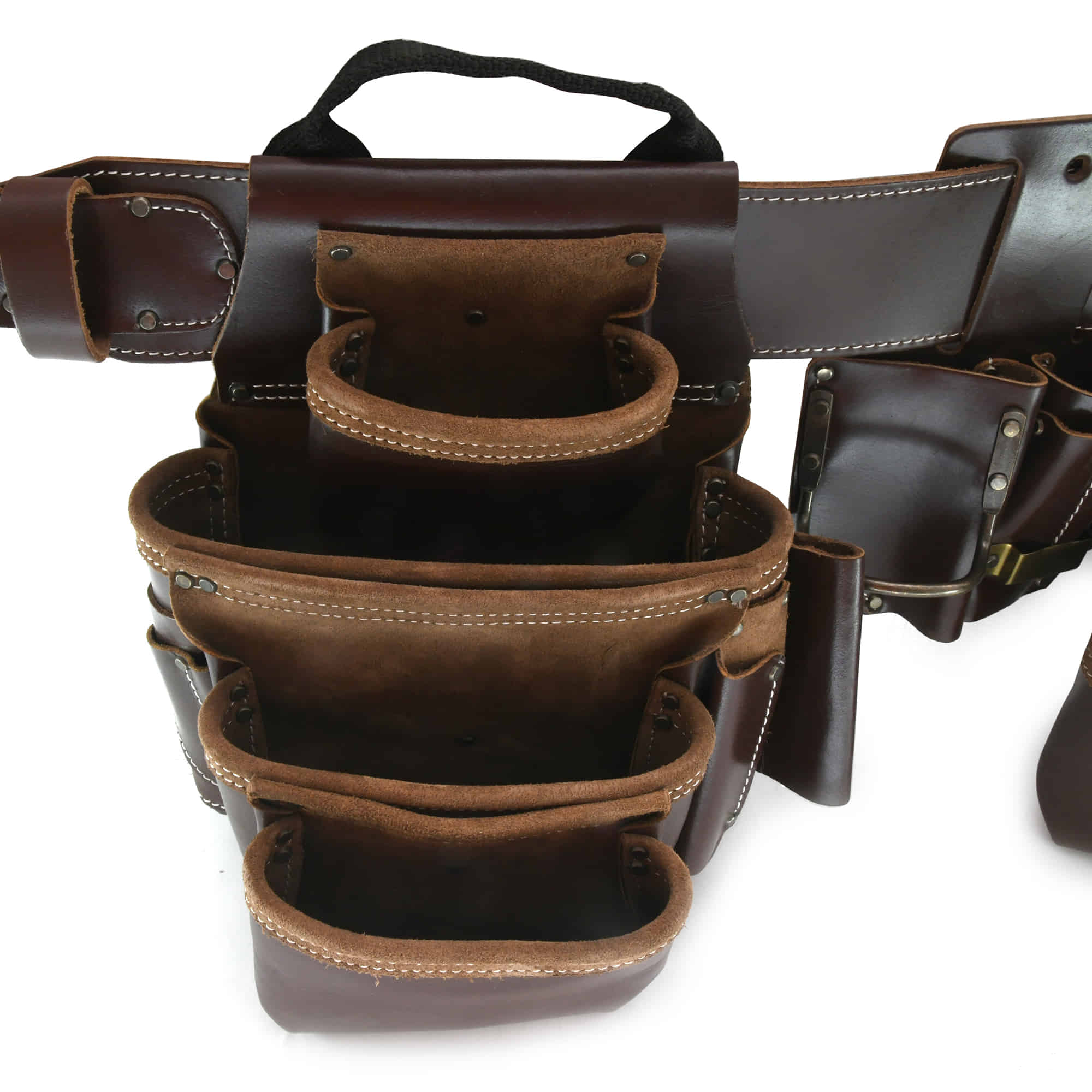 4 Piece 22 Pocket Pro Framer's Combo in Full Grain Leather